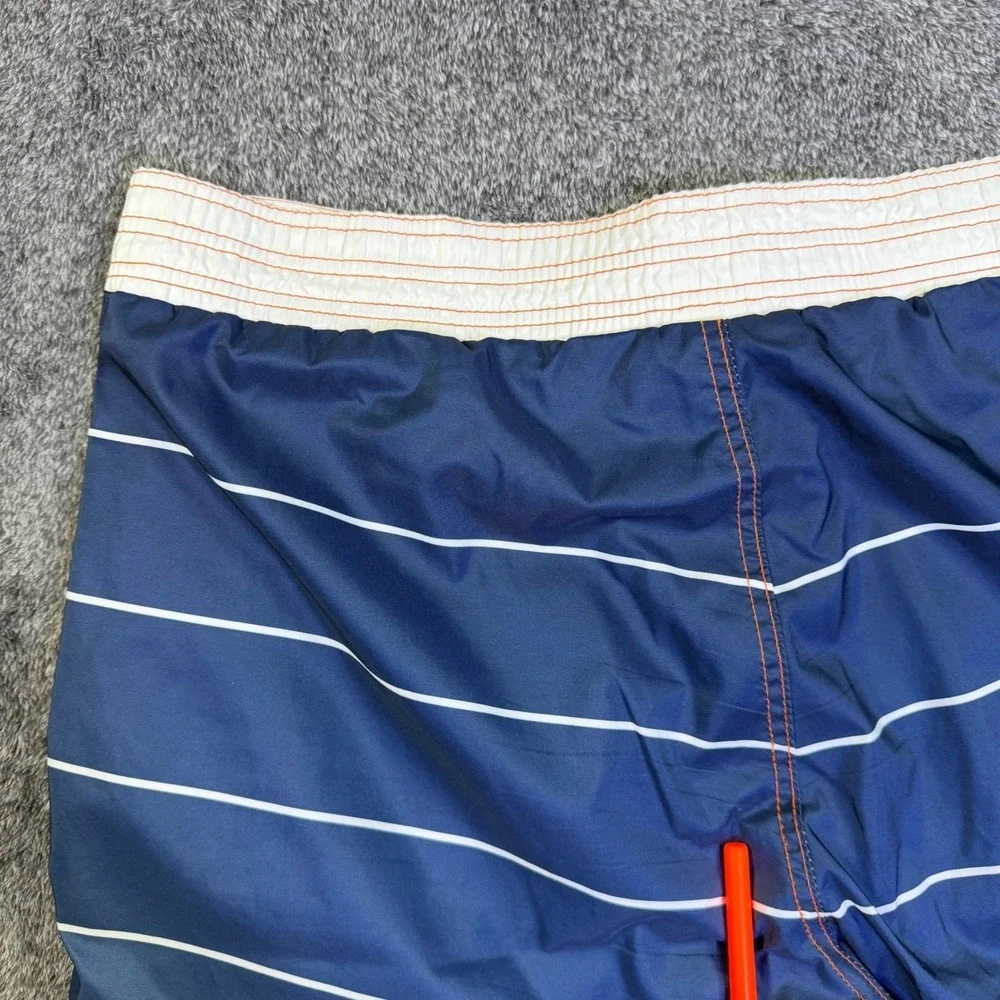 Chicago Bears‎ NFL Mens Board Shorts Blue Gradient Striped Swim Trunks XL